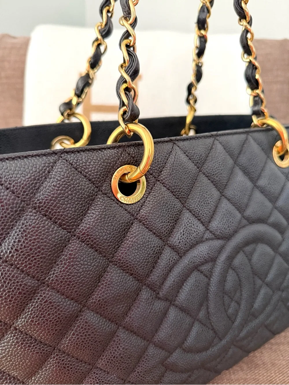 CHANEL authentic caviar